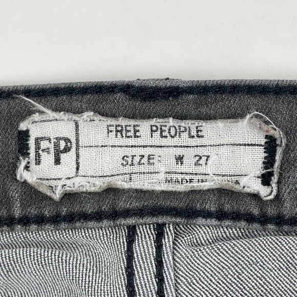 Free People Jeans Womens 27 Gray - Picture 9 of 9